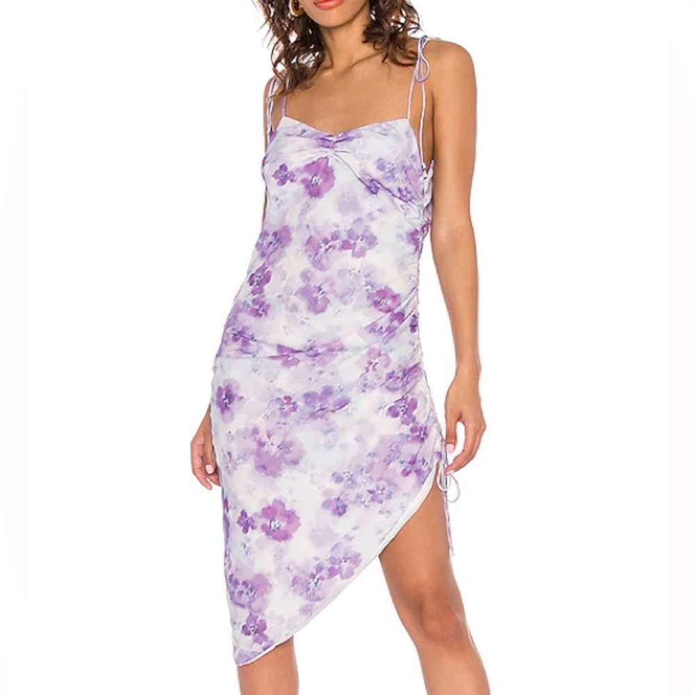 NWOT For Love & Lemons Zinna Midi Floral Dress